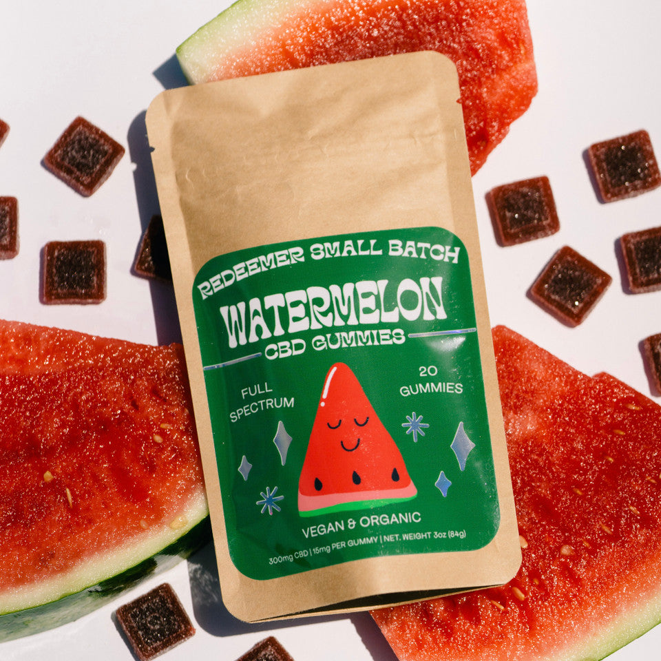 CBD Gummies: Watermelon (15mg CBD)