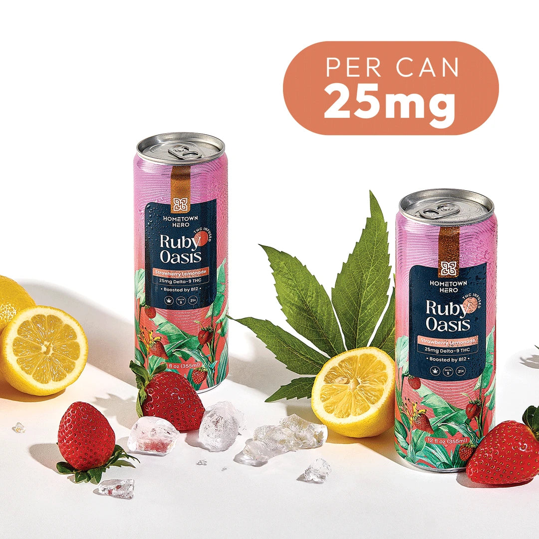 Sparkling THC Lemonade - 25mg D9
