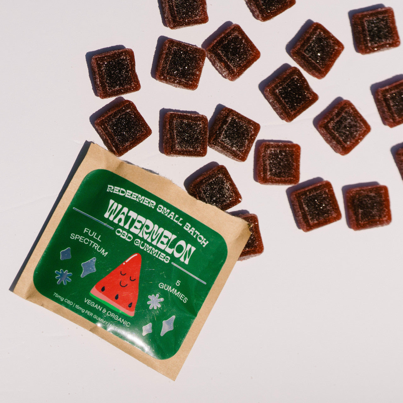 CBD Gummies: Watermelon (15mg CBD)