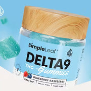 Delta-9-THC Gummies – Blue Raspberry