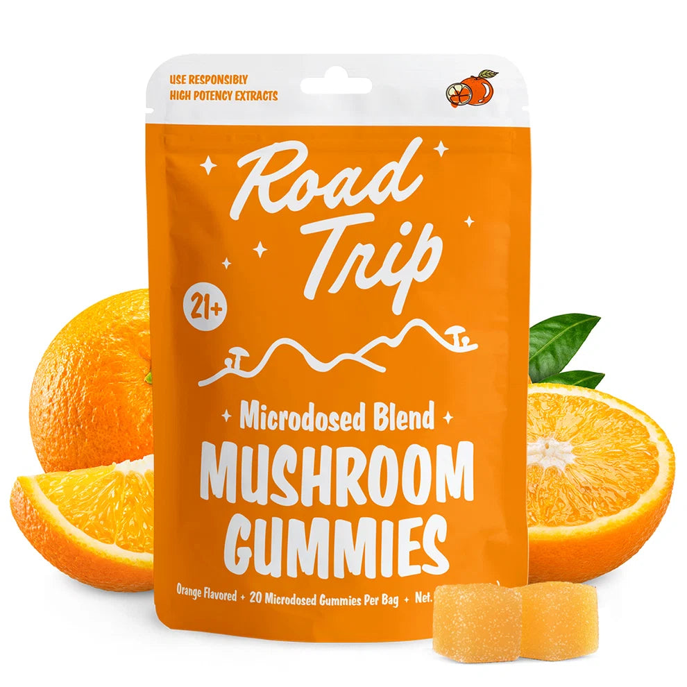 Road Trip - Microdosed Gummies + Functional Mushrooms - 20pc