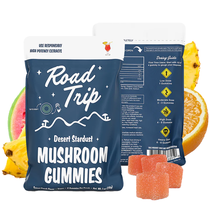 Road Trip: Desert Stardust Mushroom Gummies