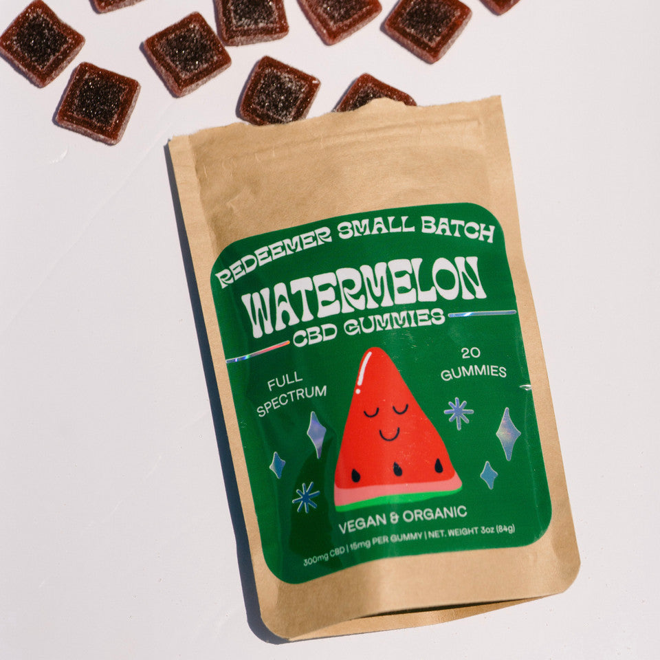 CBD Gummies: Watermelon (15mg CBD)