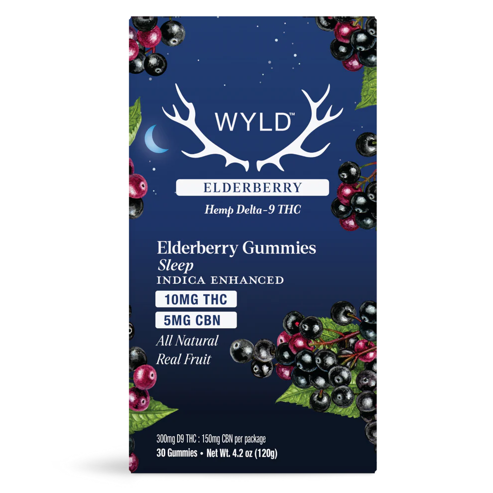 Elderberry 2:1 THC:CBN Gummies | Sleep