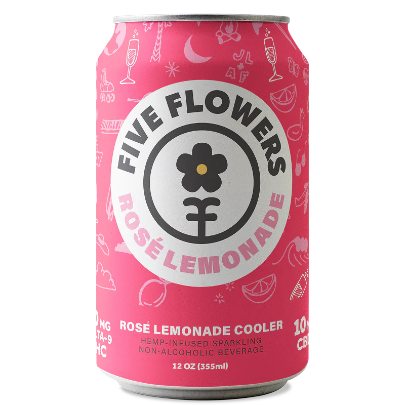 Rosé Lemonade Cooler | 10mg THC & 10mg CBD