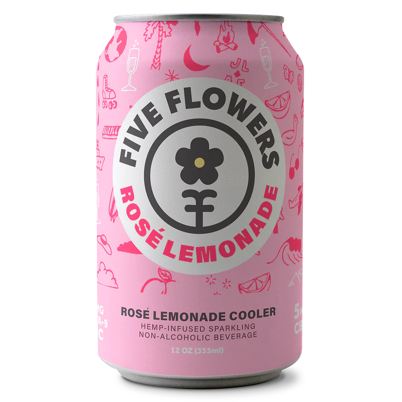 Rosé Lemonade Cooler | 5mg THC & 5mg CBD