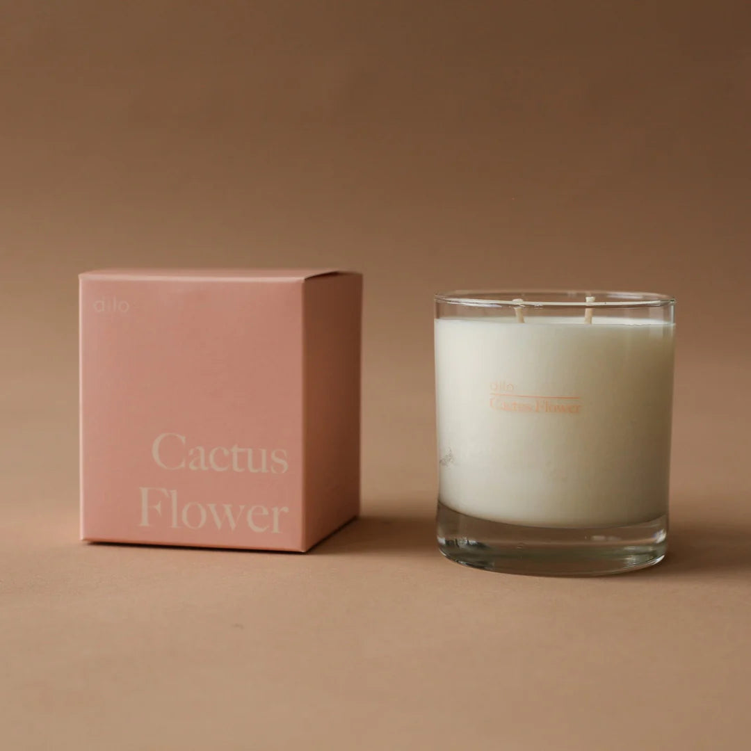 Cactus Flower Candle