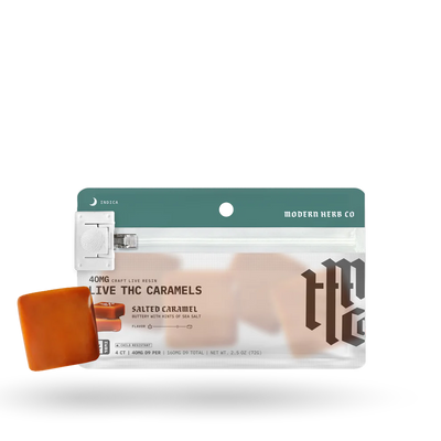 Delta 9 Live Resin Caramels - Knockout (Organic)