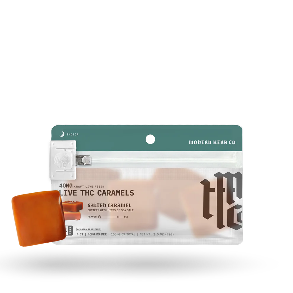 Delta 9 Live Resin Caramels - Knockout (Organic)