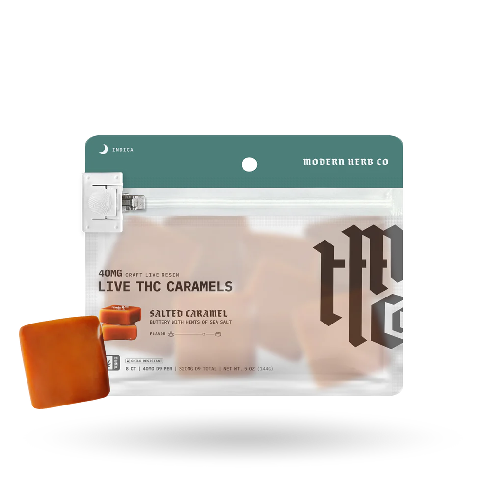 Delta 9 Live Resin Caramels - Knockout (Organic)