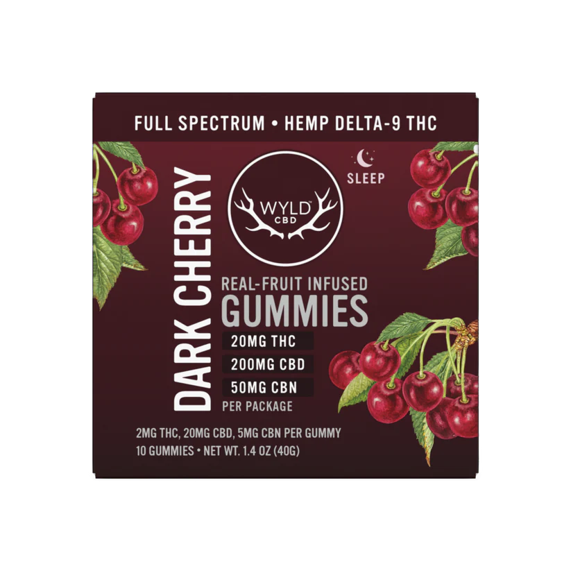 Low Dose Dark Cherry THC:CBD:CBN | Rest