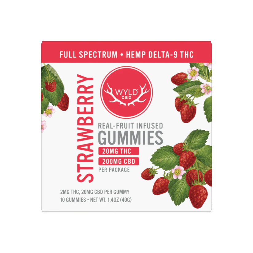Low Dose Strawberry CBD:THC | Calm