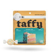 Live Resin D9 Taffy: Birthday Cake (Hybrid), 15ct