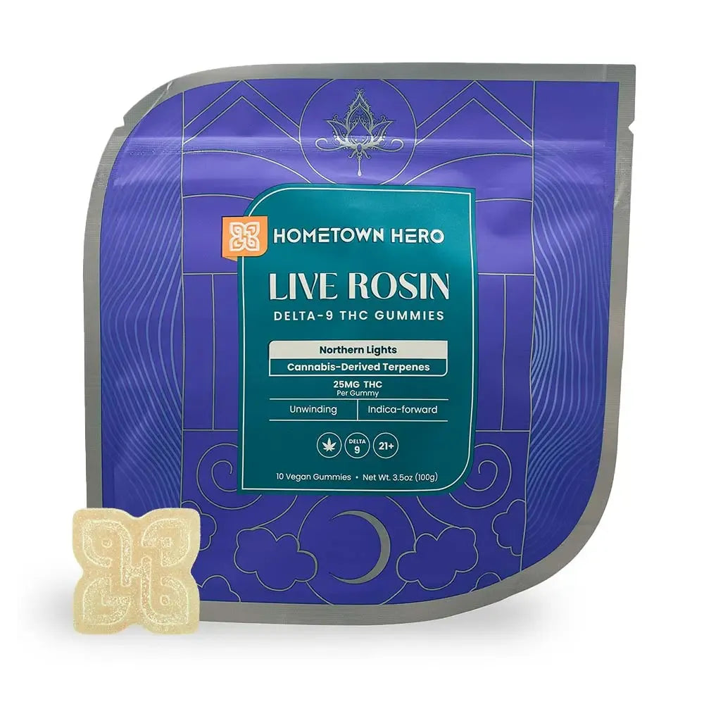 Live Rosin Gummies - Northern Lights (Indica)
