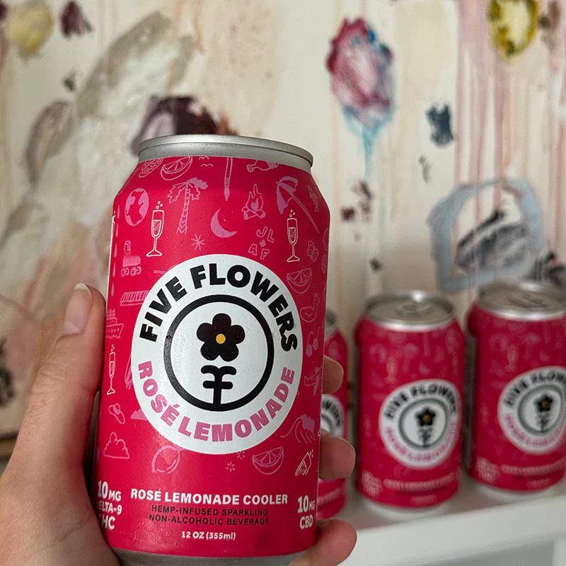 Rosé Lemonade Cooler | 10mg THC & 10mg CBD