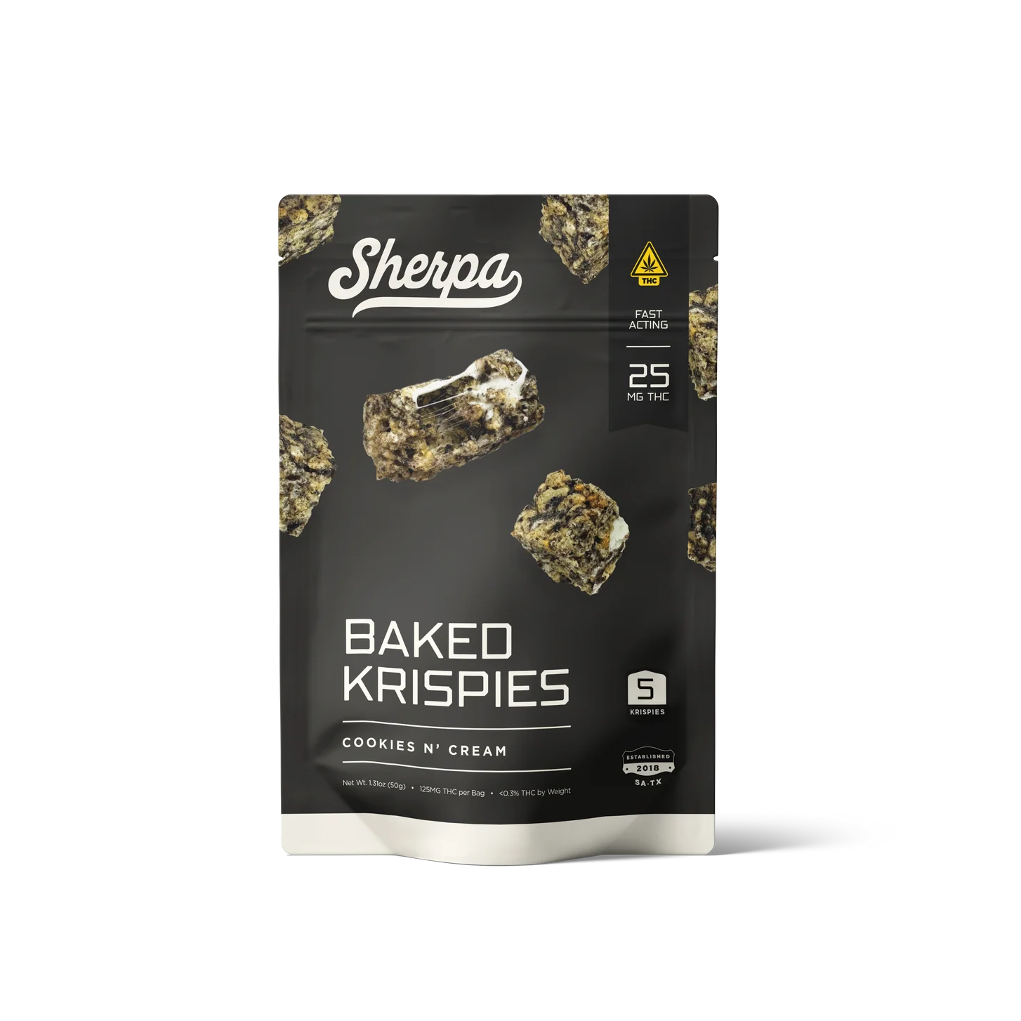 Sherpa THC Baked Krispies (25mg)