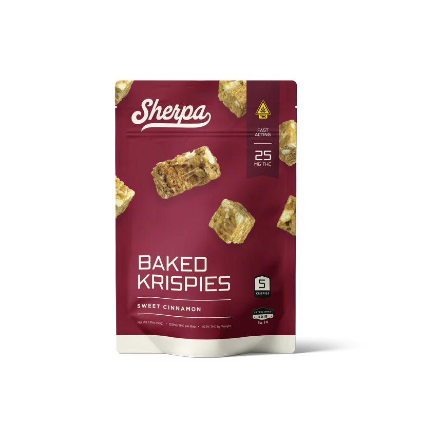 Sherpa THC Baked Krispies (25mg)