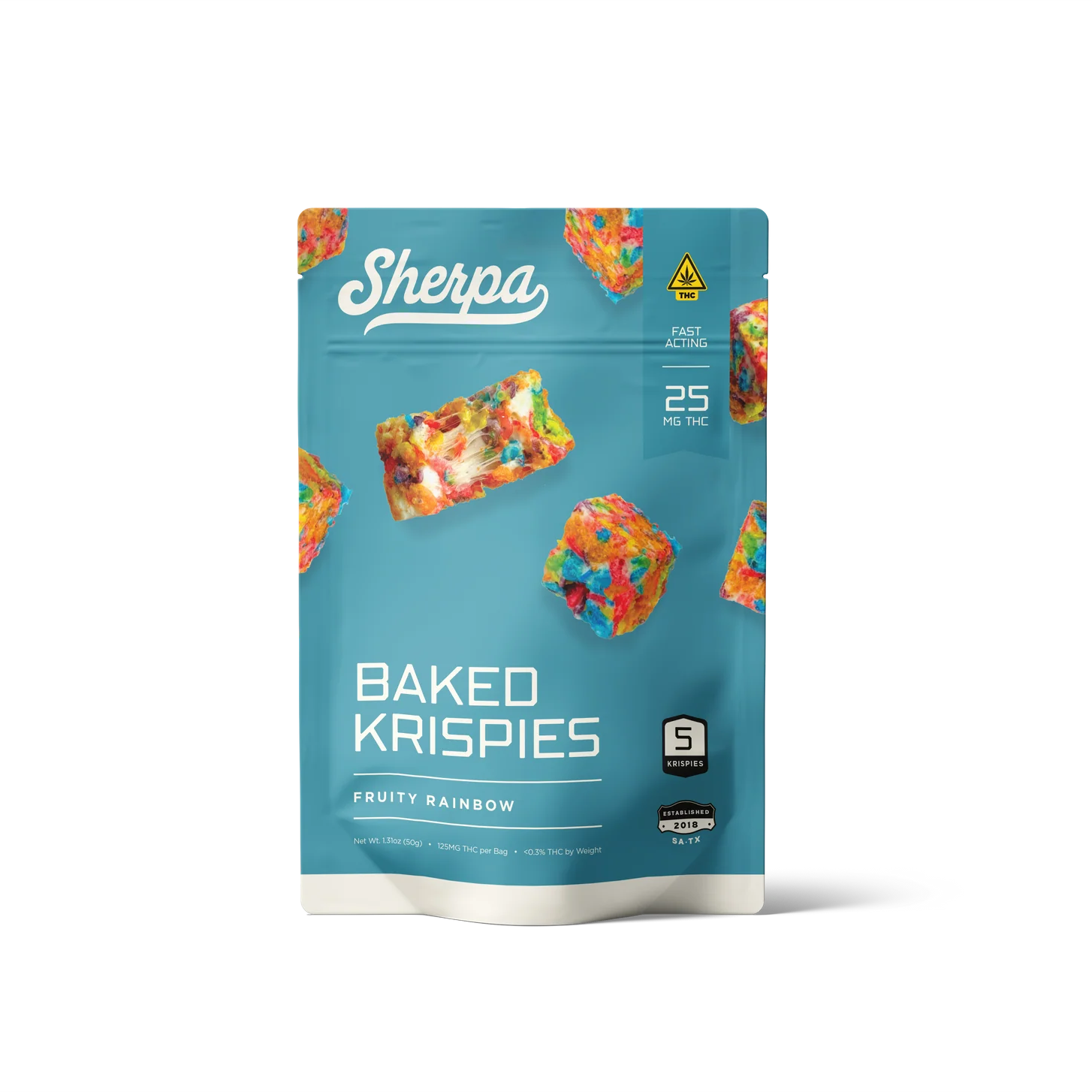 Sherpa THC Baked Krispies (25mg)