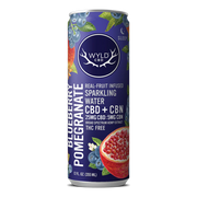 CBD + CBN Sparkling Water - Blueberry Pomegranate