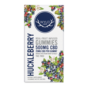 Huckleberry Gummies - 25mg CBD Per Gummy