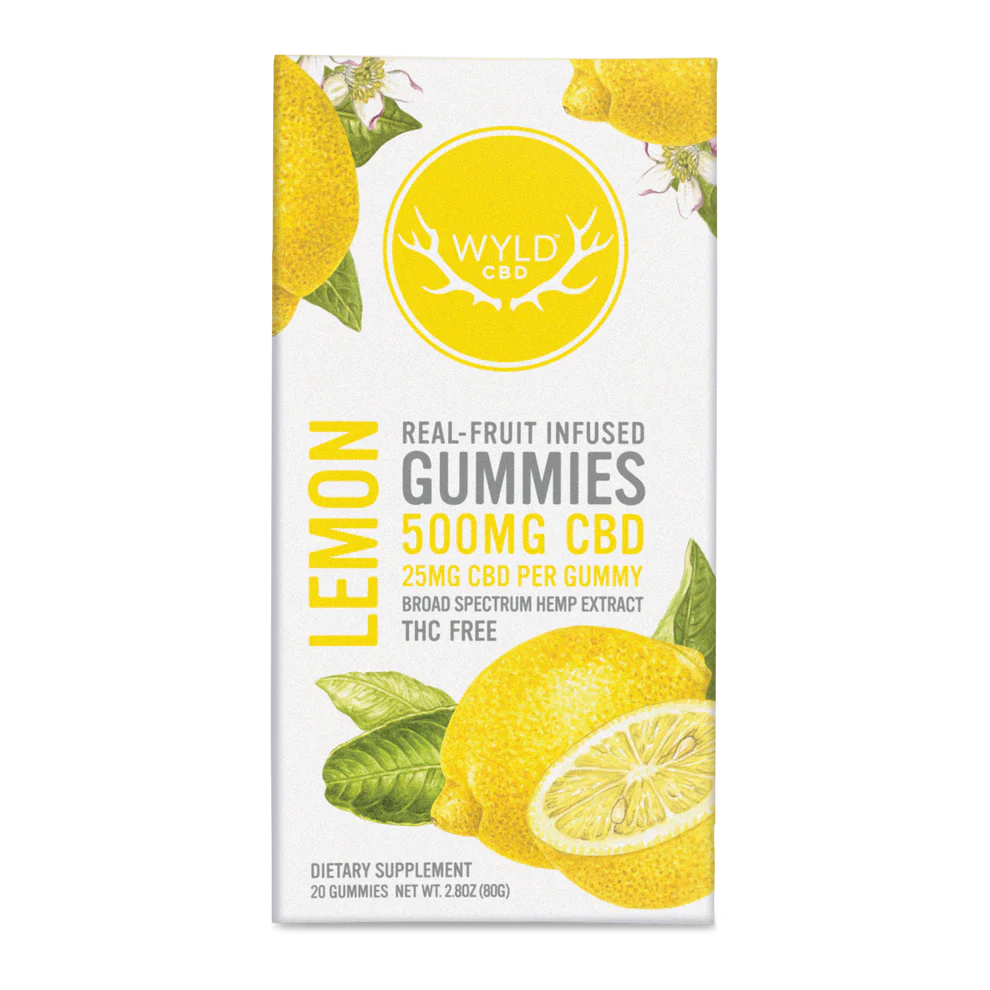 Lemon Gummies - 25mg CBD Per Gummy