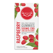 Raspberry Gummies - 25mg CBD Per Gummy