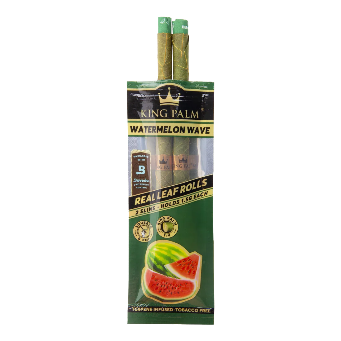 Slim Preroll Cones (2 count) - Watermelon Wave