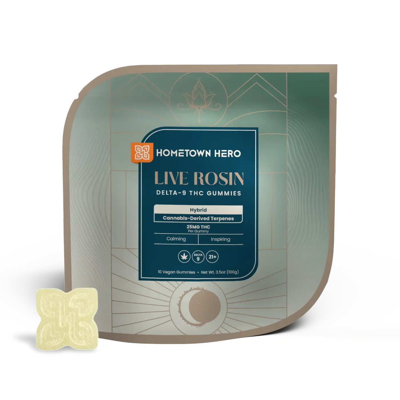 Hybrid - Delta 9 Live Rosin Absolute Gummies