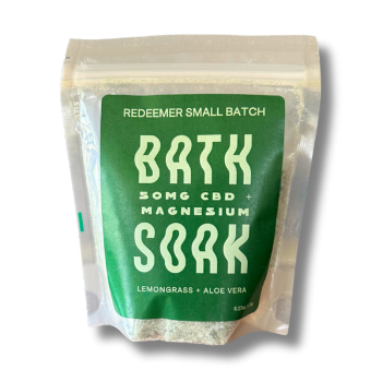 Lemongrass + Aloe Vera Bath Soak (50mg)