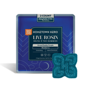 Live Rosin Gummies - Blueberry GDP - Delta-9 (2 Pack)