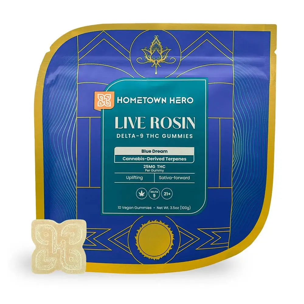 Live Rosin Gummies - Blue Dreams (Sativa)