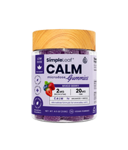 CALM Microdose THC + CBD Gummies | Mixed Berry| Mid-Day to Night
