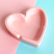 Candy Heart Ashtray - Pink