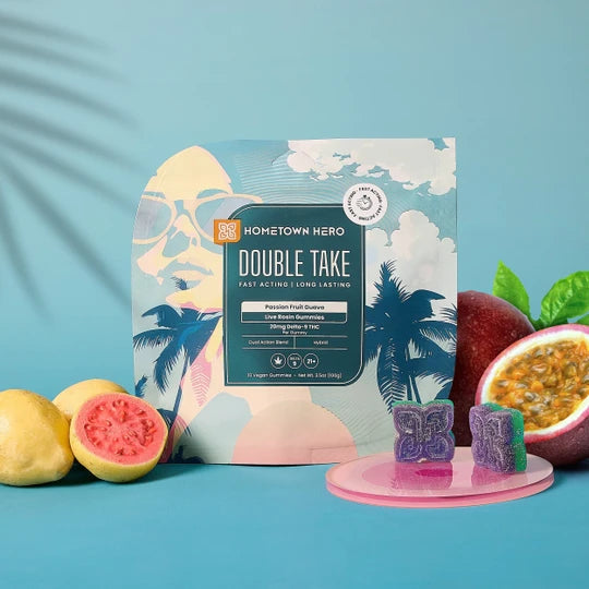 Double Take Gummies - Passion Fruit Guava (Hybrid)