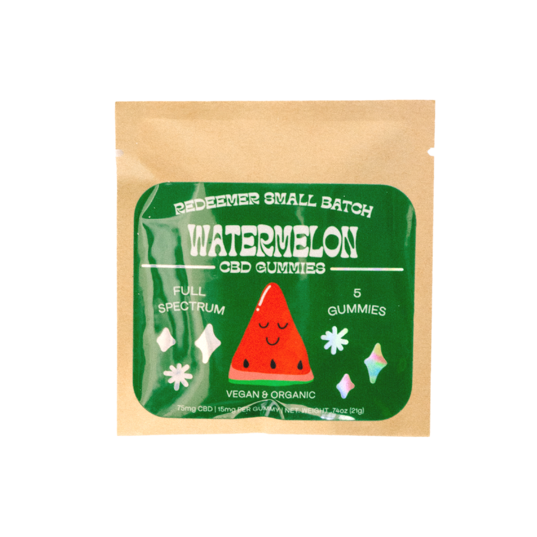 CBD Gummies: Watermelon (15mg CBD)