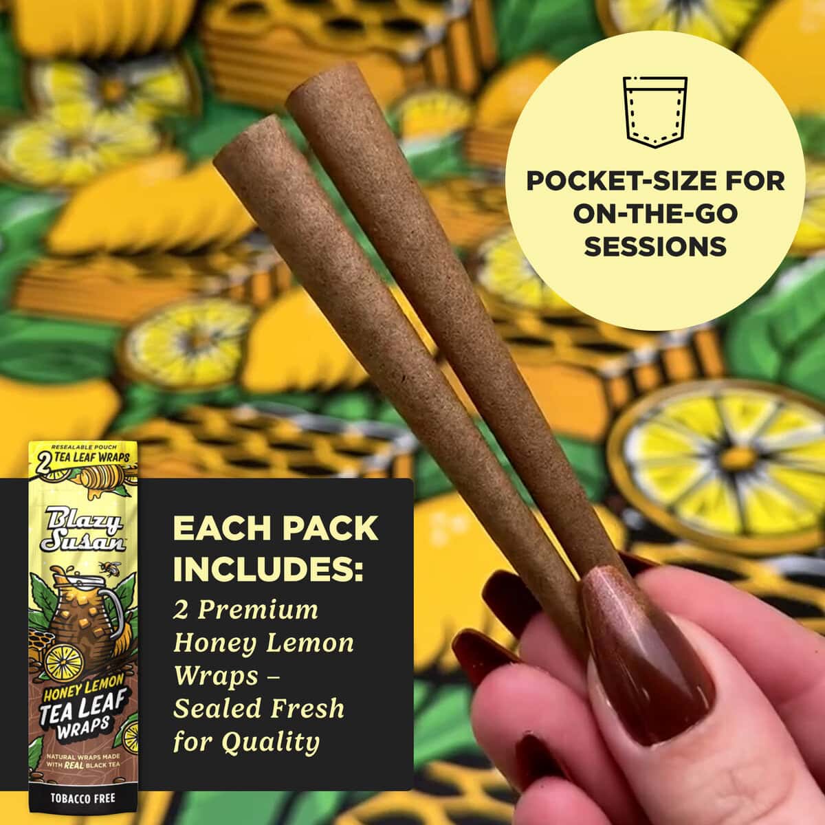 Honey Lemon Wraps | Single Pack