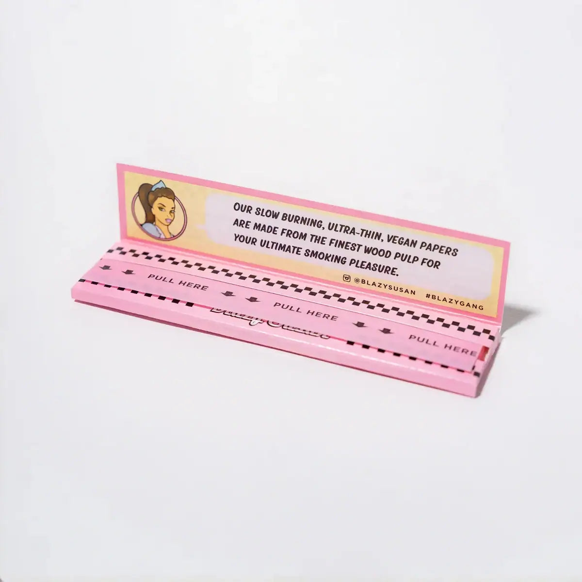 Pink Rolling Papers - 1-1/4″