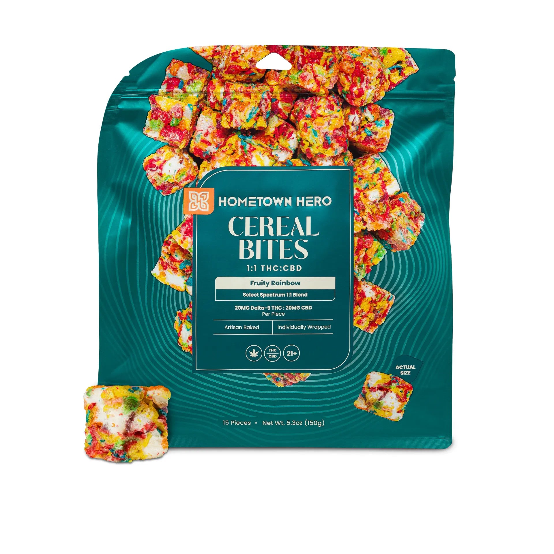 THC + CBD Cereal Bites - 20mg D9