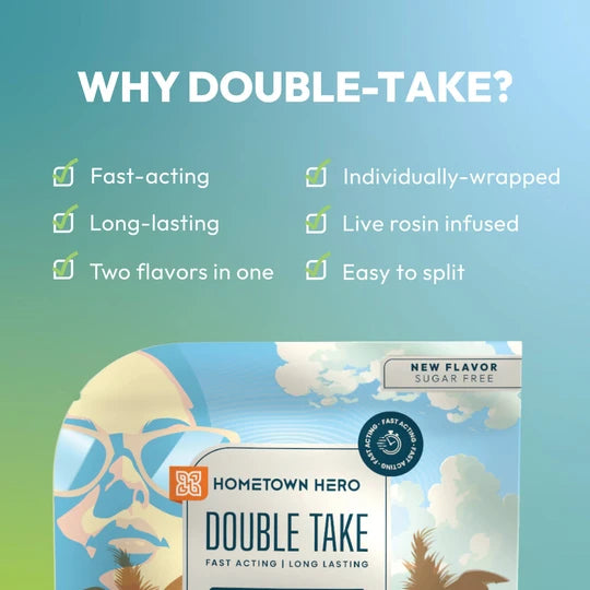 Double Take Gummies - Pineapple Coconut (Sativa)